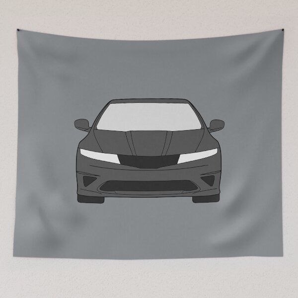 Item preview, Honda Civic 8th generation FK FN dark gray color designed and sold by EdimDesign.