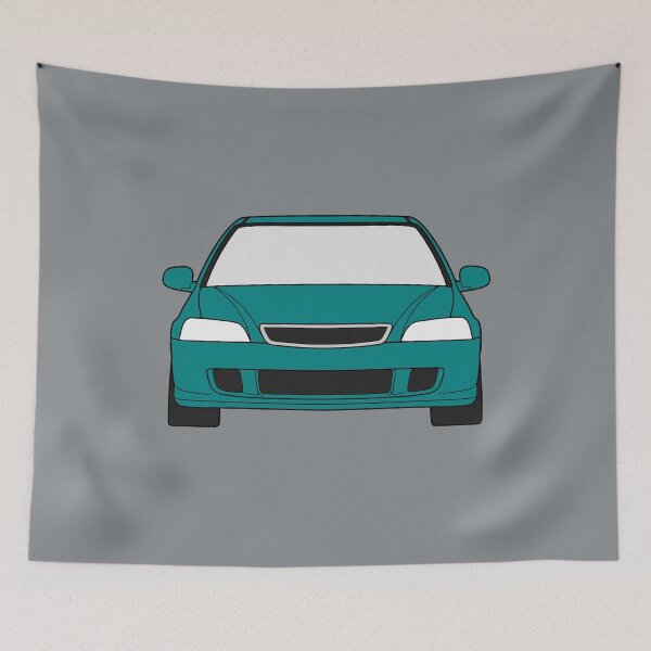 Item preview, Honda Civic MA MB MC turquoise color designed and sold by EdimDesign.