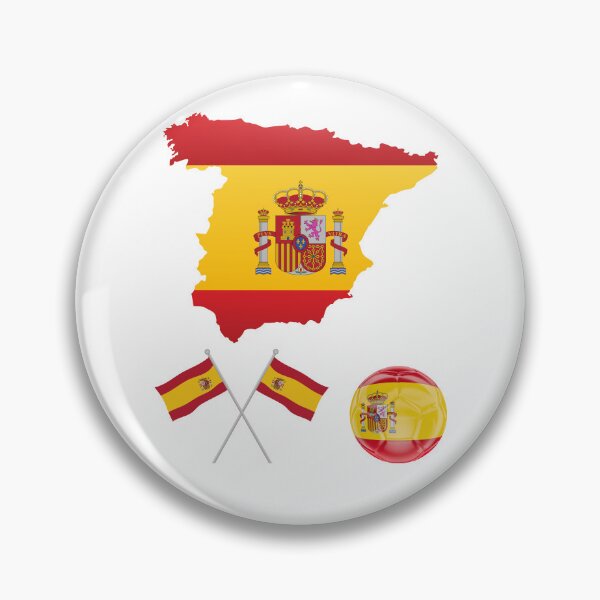 Item preview, Spain Map Flag designed and sold by Tienda-Vane.