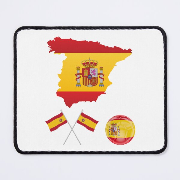 Item preview, Spain Map Flag designed and sold by Tienda-Vane.