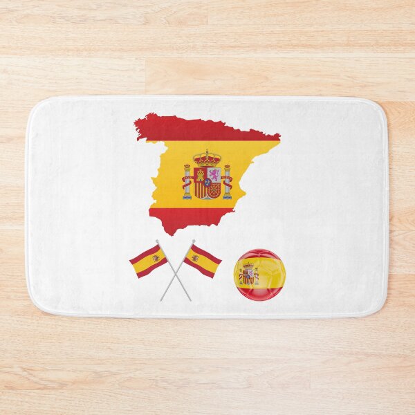 Item preview, Spain Map Flag designed and sold by Tienda-Vane.