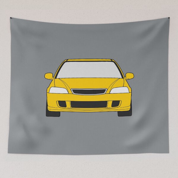 Item preview, Honda Civic MA MB MC yellow color designed and sold by EdimDesign.