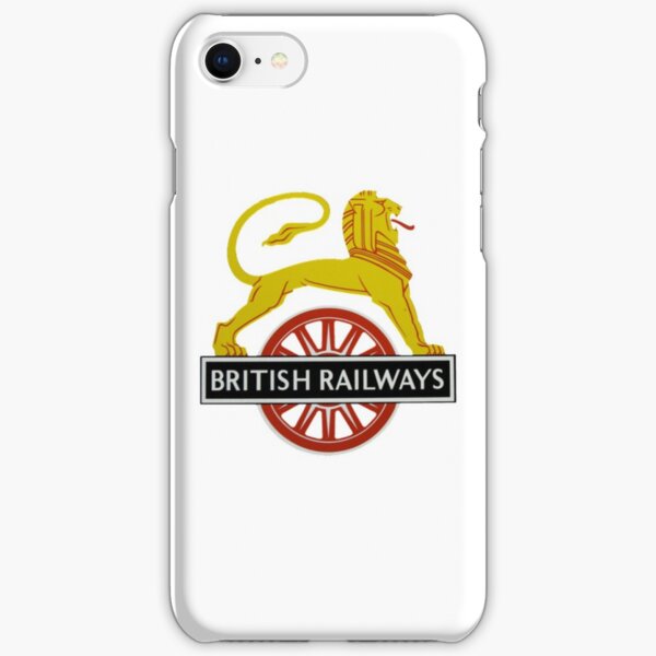 British Railway Lion on Bicycle Emblem iPhone Snap Case