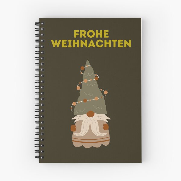 Item preview, Frohe Weihnachten, Weihnachtskarte, Happy Christmas in German, Merry Christmas in German, German Christmas  designed and sold by Pommallina.