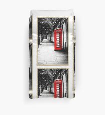 Funda nórdica London Calling - London Red Telephone Booth - Classic British Phone Box