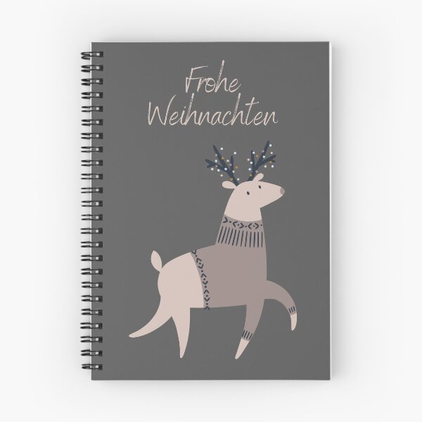 Item preview, Frohe Weihnachten, Weihnachtskarte, Happy Christmas in German, Merry Christmas in German, German Christmas  designed and sold by Pommallina.