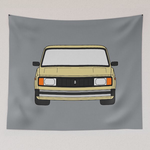 Item preview, Lada VAZ 2104 2105 2107 Nova Riva beige color designed and sold by EdimDesign.