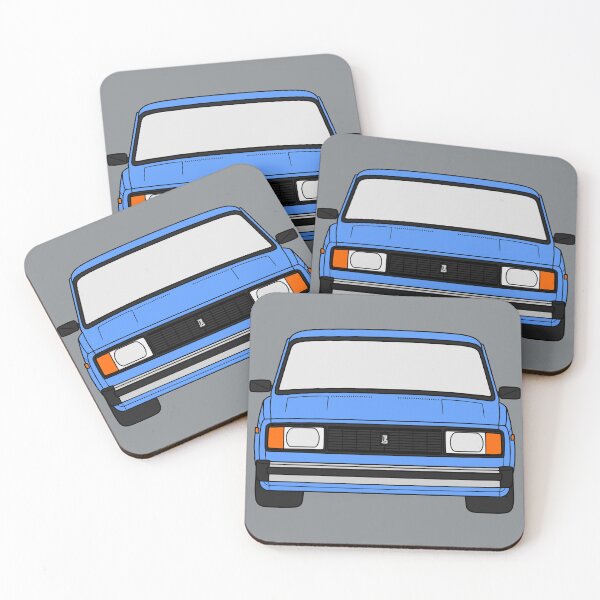 Item preview, Lada VAZ 2104 2105 2107 Nova Riva blue color designed and sold by EdimDesign.