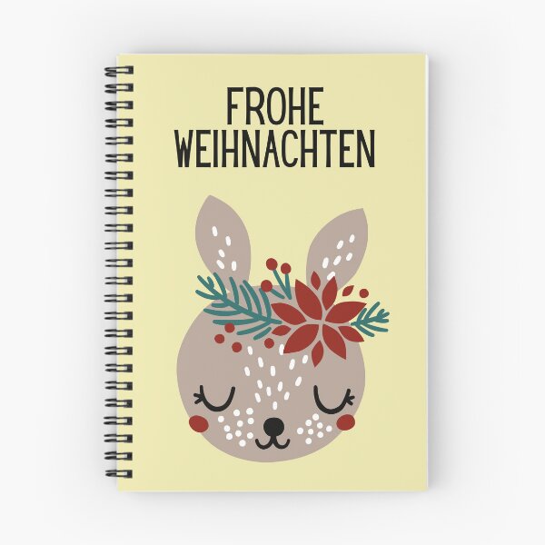 Item preview, Frohe Weihnachten, Weihnachtskarte, Happy Christmas in German, Merry Christmas in German, German Christmas  designed and sold by Pommallina.