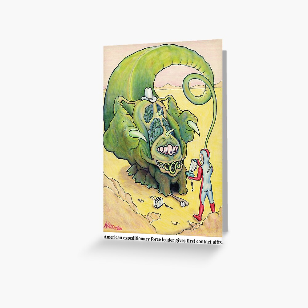 Item preview, Greeting Card designed and sold by FineDayAcademy.