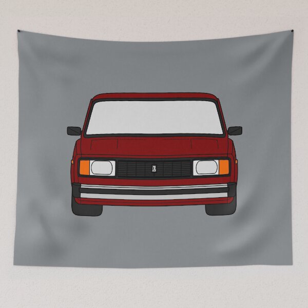 Item preview, Lada VAZ 2104 2105 2107 Nova Riva bordeaux color designed and sold by EdimDesign.