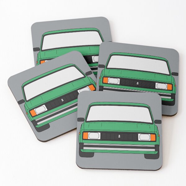 Item preview, Lada VAZ 2104 2105 2107 Nova Riva green color designed and sold by EdimDesign.