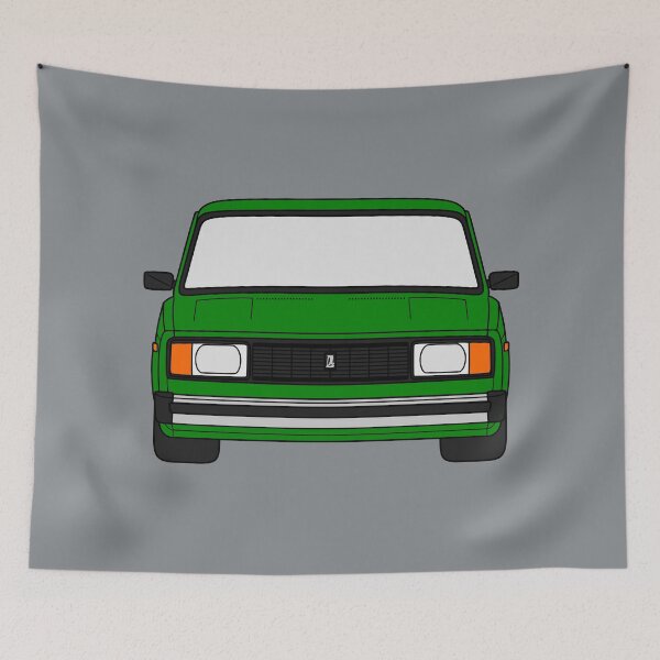 Item preview, Lada VAZ 2104 2105 2107 Nova Riva green color designed and sold by EdimDesign.
