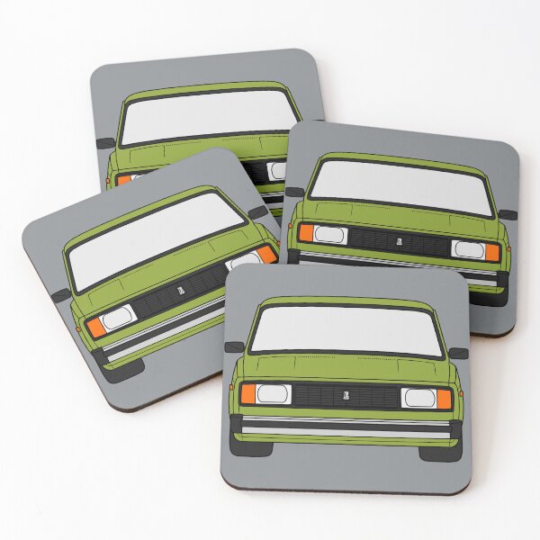 Item preview, Lada VAZ 2104 2105 2107 Nova Riva mucus green color designed and sold by EdimDesign.