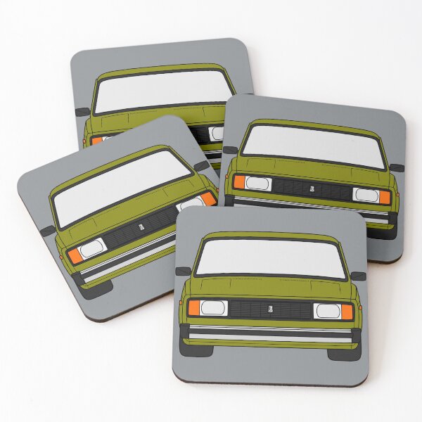 Item preview, Lada VAZ 2104 2105 2107 Nova Riva olive color designed and sold by EdimDesign.