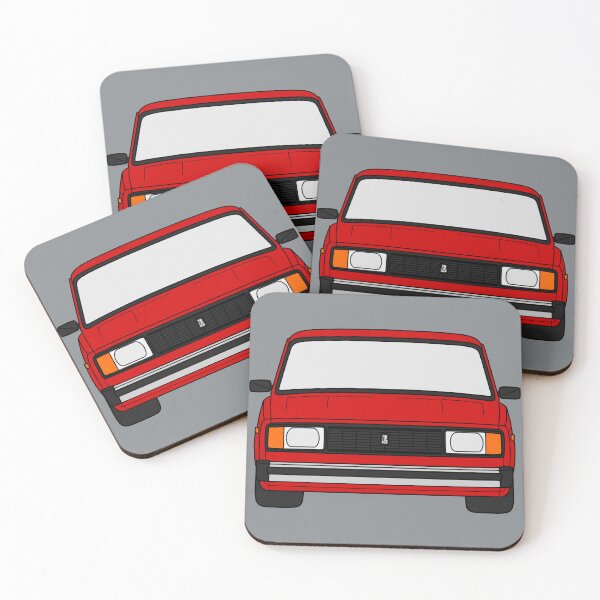 Item preview, Lada VAZ 2104 2105 2107 Nova Riva red color designed and sold by EdimDesign.
