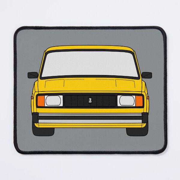 Item preview, Lada VAZ 2104 2105 2107 Nova Riva yellow color designed and sold by EdimDesign.