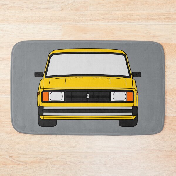 Item preview, Lada VAZ 2104 2105 2107 Nova Riva yellow color designed and sold by EdimDesign.