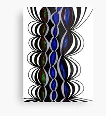 Ribbon Metal Print