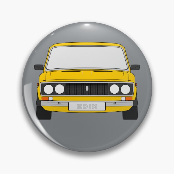 Item preview, Lada 2106 yellow color designed and sold by EdimDesign.