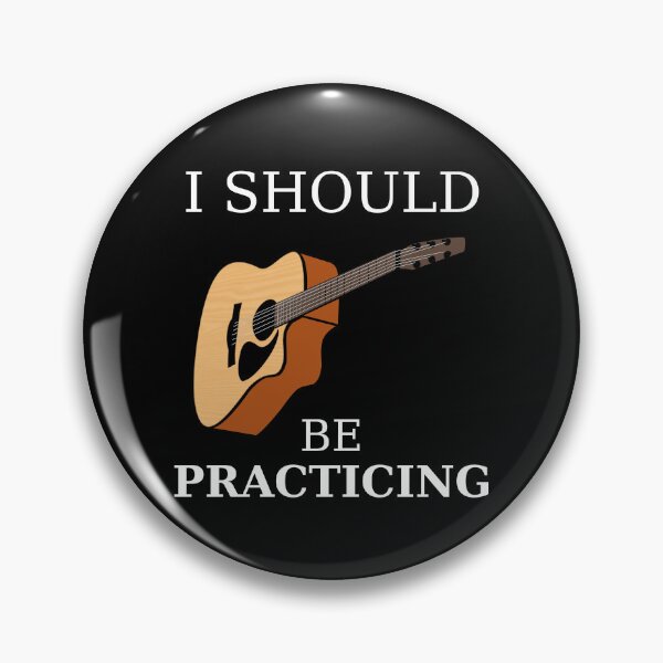 Item preview, I Should Be Practicing Guitar designed and sold by Grepthor.