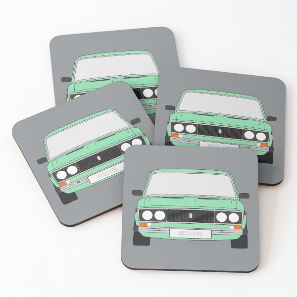 Item preview, Lada 2106 light green color designed and sold by EdimDesign.