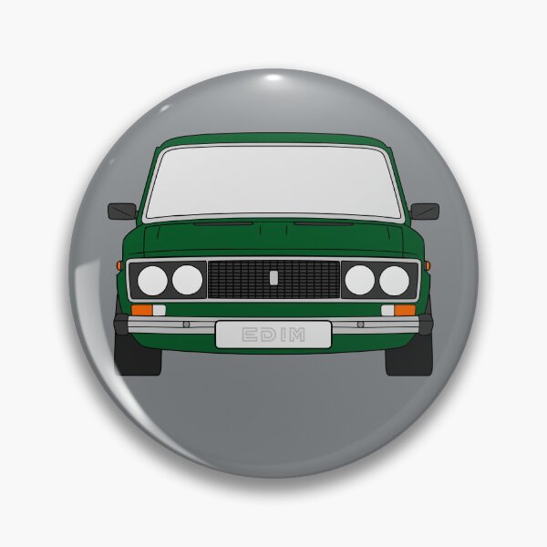 Item preview, Lada 2106 dark green color designed and sold by EdimDesign.