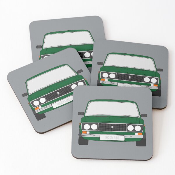 Item preview, Lada 2106 dark green color designed and sold by EdimDesign.