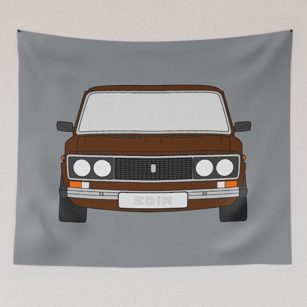 Item preview, Lada 2106 brown color designed and sold by EdimDesign.