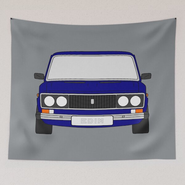Item preview, Lada 2106 blue color designed and sold by EdimDesign.