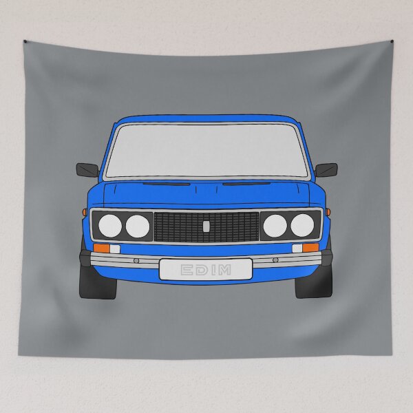 Item preview, Lada 2106 light blue color designed and sold by EdimDesign.
