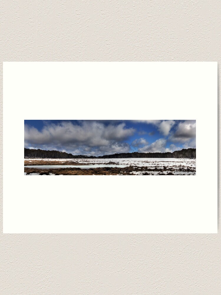 Thumbnail 1 of 3, Art Print, Snow Melt designed and sold by rakkii.