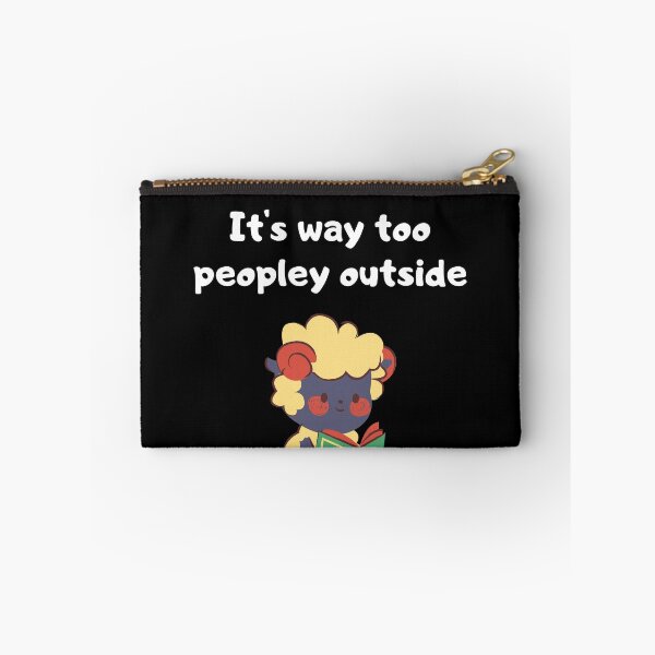 Item preview, It's Way Too Peopley Outside Funny Introvert Bookworm Humor designed and sold by Trankix.