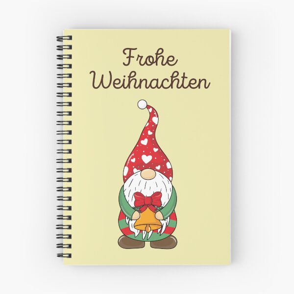 Item preview, Frohe Weihnachten, Weihnachtskarte, Happy Christmas in German, Merry Christmas in German, German Christmas  designed and sold by Pommallina.
