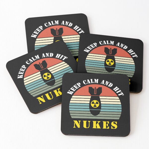 Item preview, Keep Calm And Hit Nukes designed and sold by Sunset Design.