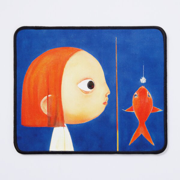 Item preview, Girl Caught a Goldfish designed and sold by ameliarenny.