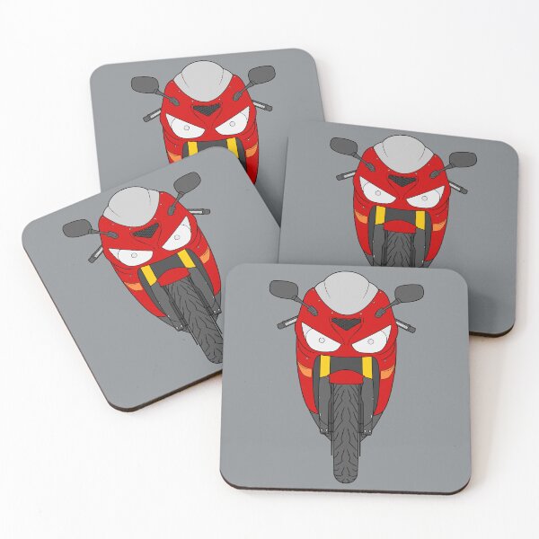 Item preview, Kawasaki ZX6-RR Ninja 2003-2004 red color designed and sold by EdimDesign.
