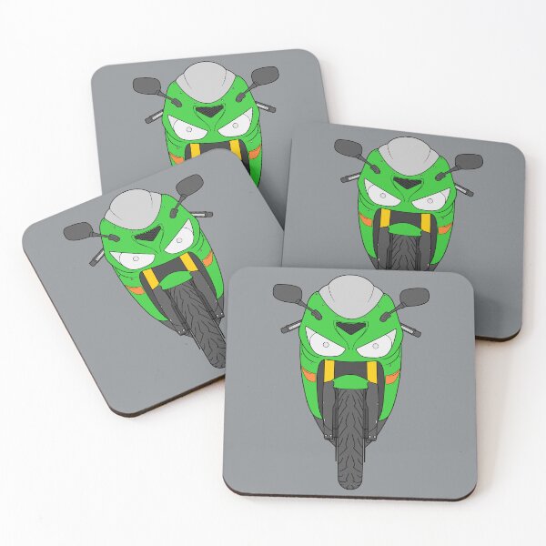 Item preview, Kawasaki ZX6-RR Ninja 2003-2004 kawasaki green color designed and sold by EdimDesign.