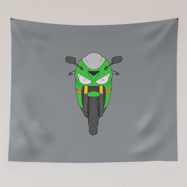 Item preview, Kawasaki ZX6-RR Ninja 2003-2004 kawasaki green color designed and sold by EdimDesign.