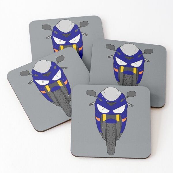 Item preview, Kawasaki ZX6-RR Ninja 2003-2004 blue color designed and sold by EdimDesign.