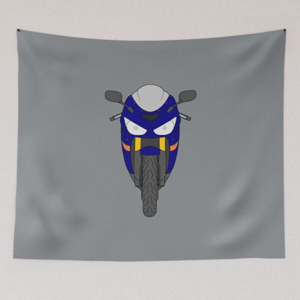 Item preview, Kawasaki ZX6-RR Ninja 2003-2004 blue color designed and sold by EdimDesign.