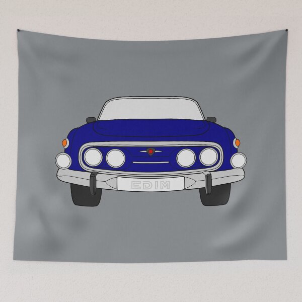 Item preview, Tatra 603 blue color designed and sold by EdimDesign.