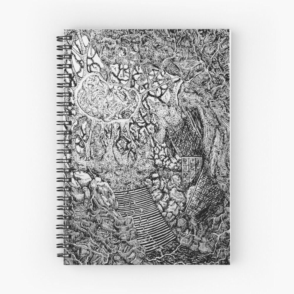 Item preview, Spiral Notebook designed and sold by Howiskris.