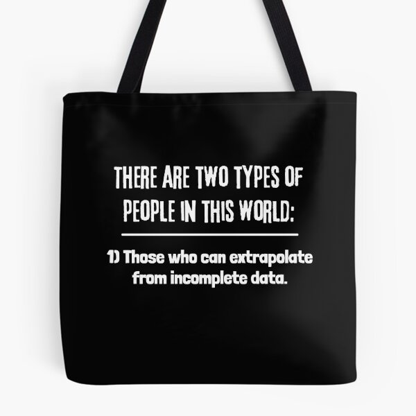 Item preview, There Are Two Types Of People In This World Statistics Humor designed and sold by Trankix.
