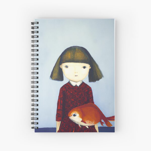 Item preview, Girl and her Fish designed and sold by ameliarenny.
