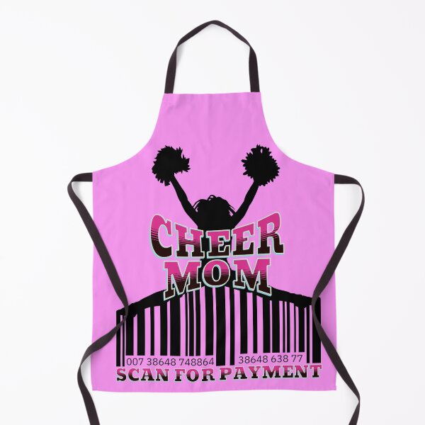 Item preview, Cheer Mom Scan For Payment | Cheerleader Mommy | Cheer Barcode  designed and sold by Wavecrest Wearables.