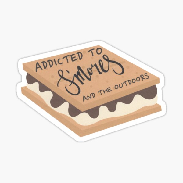 Girl Scout Smore Outdoor Camp Sticker Sticker