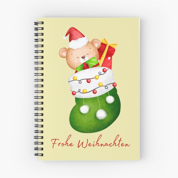 Item preview, Frohe Weihnachten, Weihnachtskarte, Happy Christmas in German, Merry Christmas in German, German Christmas  designed and sold by Pommallina.
