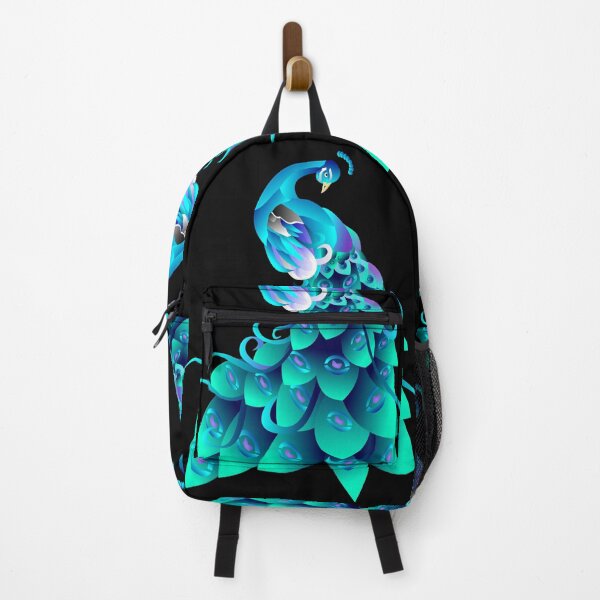 Item preview, Colorful Peacock Graphic designed and sold by Paula Helit.