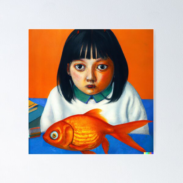 Item preview, Fish for Dinner designed and sold by ameliarenny.